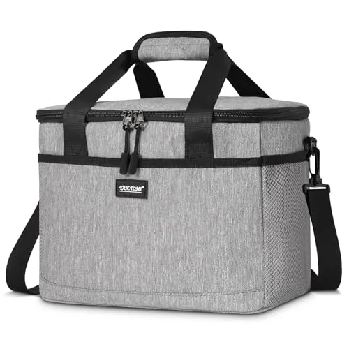 CALIYO Kühltasche 15L Faltbar & Tragbar mit Reißverschluss