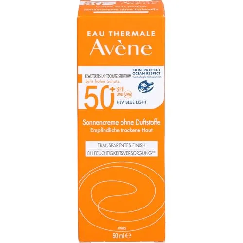 Avene Sonnencreme SPF 50+ ohne Duftstoffe, 50 ml von Avene