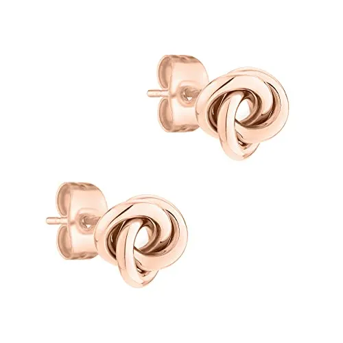 Liebeskind Berlin Ohrstecker LJ-1047-E-75 IP Roségold - Ohrringe für Damen aus Edelstahl, IP Roségold, mit einem coolen und glamourösen Look – das perfekte Geschenk für jede Frau zu jedem Anlass!