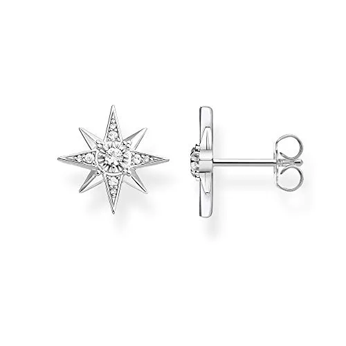 Thomas Sabo Ohrstecker Stern aus 925 Sterling Silber - Elegante Damenohrringe aus hochwertigem 925er Sterlingsilber, perfekt kombinierbar mit anderen Schmuckstücken. Ein ideales Geschenk für besondere Anlässe!
