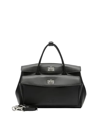 Liebeskind Gloria II Handtasche M Leder schwarz - Die Liebeskind Gloria II Handtasche aus hochwertigem Leder kombiniert Stil und Funktionalität. Mit praktischem Drehverschluss und abnehmbarem Umhängeriemen ist sie ideal für den Alltag. Perfekt für Ihre Essentials!
