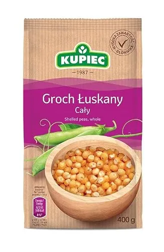 Kupiec Erbsen geschält ganz /// Groch luskany caly 400g