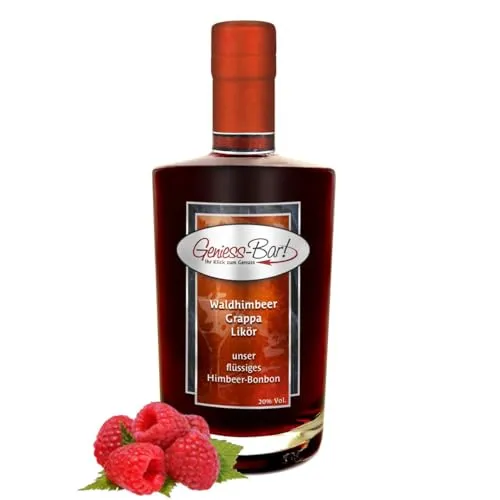 Waldhimbeer Grappa Likör 0,7L ein Feuerwerk der Aromen! 20% Vol.
