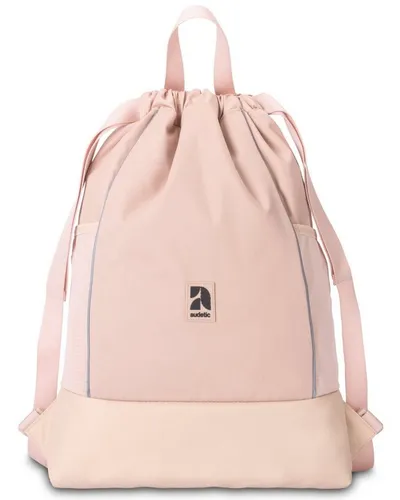 audetic Turnbeutel Fit - Stylischer Beutel für Schule und Sport - Beutelrucksäcke für Damen, Herren & Teenager mit ergonomischem Design und praktischen Fächern. Ideal für Freizeit, Schule und Sport – inkl. versteckter Tasche für Wertsachen.