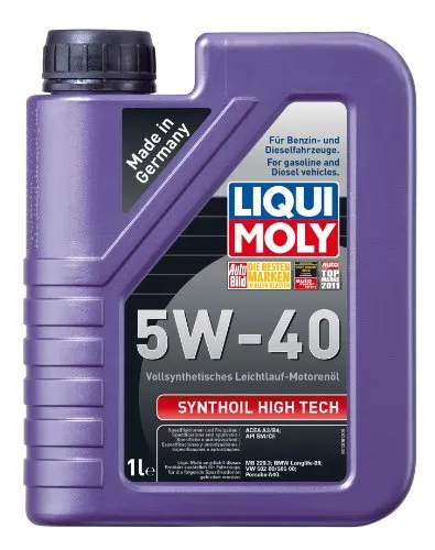 LIQUI MOLY Synthoil High Tech 5W-40 | 1 L | vollsynthetisches Motoröl | Art.-Nr.: 1306