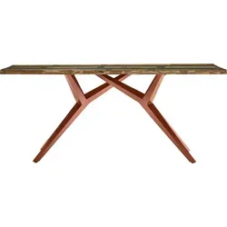 SIT Esstisch aus Altholz, lackiert - Esstisch aus Massivholz, pflegeleicht und feuchtigkeitsbeständig – ideal für gesellige Abende und ein harmonisches Esszimmer.