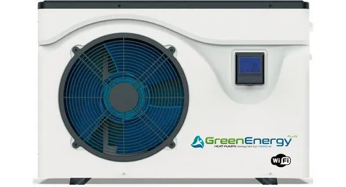 KWAD Pool-Wärmepumpe Green Energy Plus 13 - Effiziente Pool-Wärmepumpe für Pools bis 28.000 l, mit umweltfreundlichem R32 Kältemittel und einem hohen COP-Wirkungsgrad von 6 für optimale Energieeinsparung.