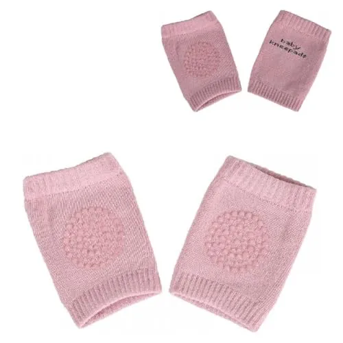 Cangaroo Baby Knieschützer Itsy Bitsy, Krabbelhilfe, rutschfeste Knieschoner rosa