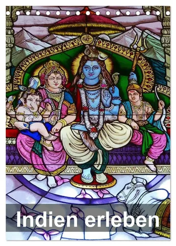 Rudolf Blank | Indien erleben (Tischkalender 2026 DIN A5 hoch), CALVENDO...