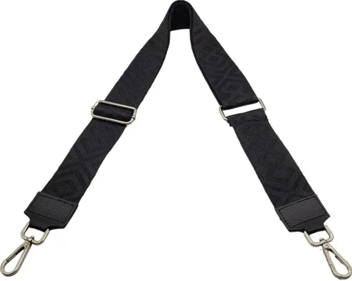 Ersatz Taschengurt Schultergurt Tragegurt Schulterriemen 5cm Italy schwarz