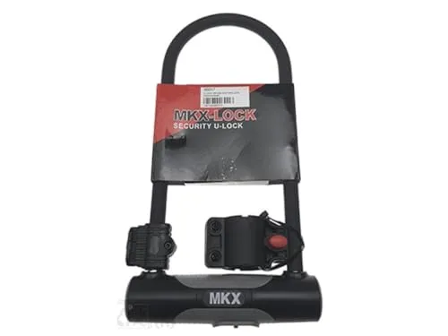 Bügelschloss Schloss U-Form passend für Fahrrad Roller Scooter (160 x 314 mm)