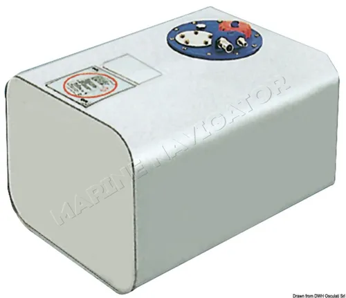 OSCULATI Edelstahl-Kraftstofftank 145 l