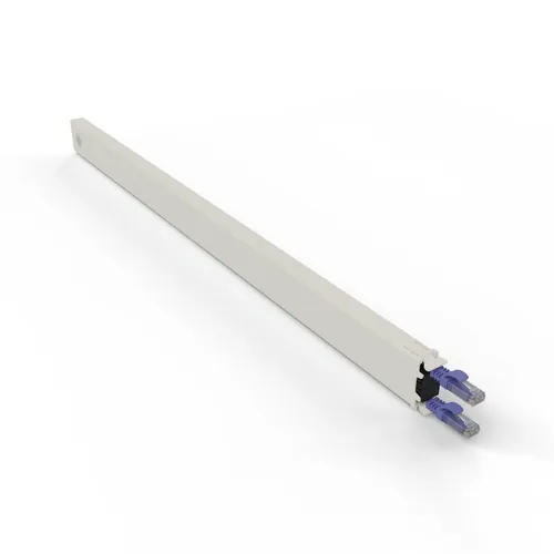 patchbox.one Kassette 30RU UTP Violett in lila von PATCHBOX