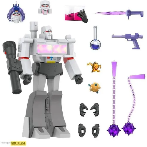 Super7 Transformers Ultimates! Wave 2 Megatron - G1 Cartoon - Action- & Spielfiguren, limitierte Auflage von 2023, ideal für Sammler und Fans des G1 Cartoons.