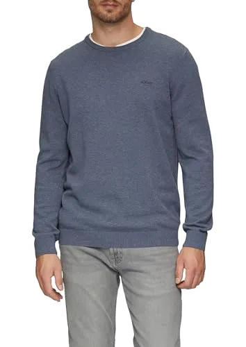 s.Oliver Baumwollpullover mit Logo-Stickerei von s.Oliver