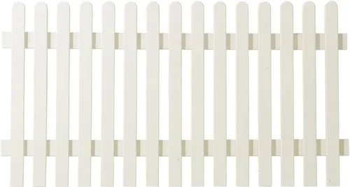 PLUS Gartenzaun Retro, (Set), Höhe: 80 cm, Gesamtlänge: 4,78 bis 23,62 m, zum Einbetonieren