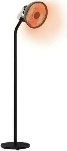 Cecotec Außenheizer ReadyWarm 21000 Carbon Focus - 2100 W - Elektroheizkörper mit 3 Leistungsstufen, ideal für Terrassen und Außenbereiche. IP24 Schutz für Sicherheit im Freien und sofortige Wärme für bis zu 20 m².