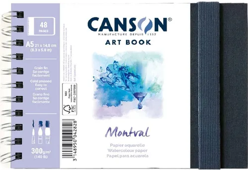 Produktbild CANSON Skizzenbuch ART BOOK Montval, DIN A5