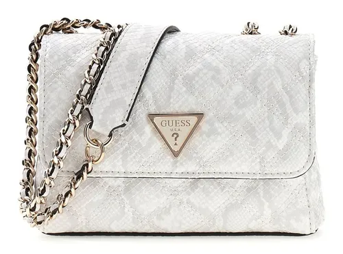 Guess Umhängetasche Mini 2 Comp Convertible Flap Bag - Elegante GUESS Umhängetasche in gesteppter Schlangenlederoptik, ideal für jeden Anlass. Mit verstellbarem Schulterriemen und durchdachtem Innenleben für optimalen Stauraum.