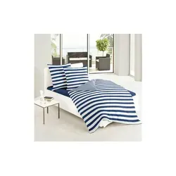 Bierbaum Mako-Satin Bettwäsche, blau, 155 cm - Bettwäsche ganzjährig aus hochwertigem Mako-Satin von Bierbaum, ideal für einen erholsamen Schlaf. Maße: Breite 155 cm, Höhe 1 cm. Jetzt anmelden und 10€ Willkommens-Gutschein sichern!