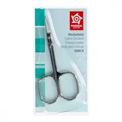 Hautschere vernickelt blank Pfeilring