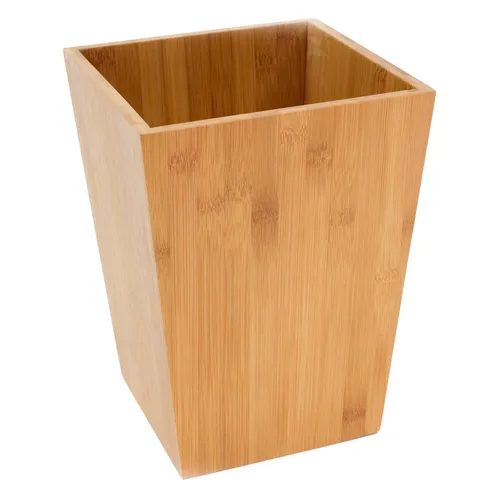Abfallkorb Bambus Papierkorb Mülleimer Holz Abfalleimer Inneneimer Abfallsammler