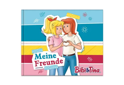 PAPIERDRACHEN Tagebuch Freundebuch für Kinder - Schulfreunde
