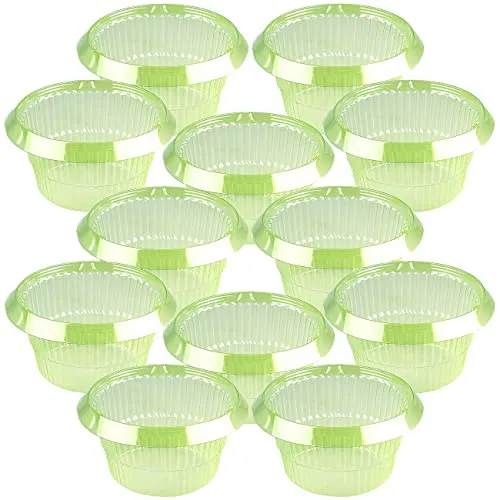 Royal Gardineer Schneckenkragen: 12er-Set Schneckenschutzringe ohne Gift und Chemie (Schneckenringe, Schnecken-Schutzringe, Schneckenfallen)