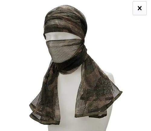 Brandit Commando Netzschal Tarnschal Tarnnetz US ARMY SCHAL BUNDESWEHR NEU