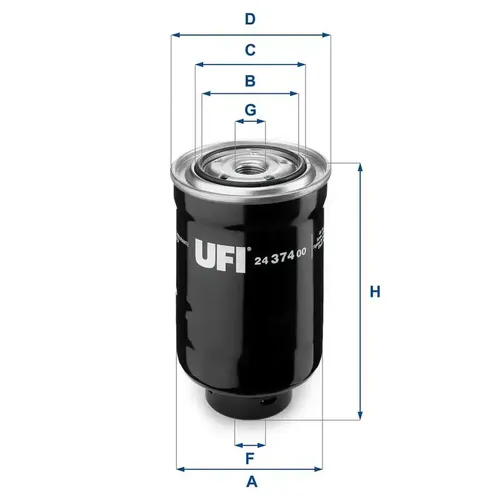 UFI Kraftstofffilter 24.374.00