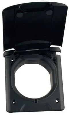 FAWO Universal Außendose 13, mit Magnetverschluss, schwarz