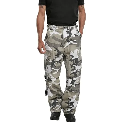 Brandit M65 Vintage Pants 3XL - Urban Style - Wanderhosen im klassischen Army-Style mit bequemen Loose-Fit aus weichem Baumwollstoff. Viele praktische Taschen und verstellbarer Beinsaum für optimalen Tragekomfort.