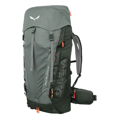 SALEWA ALPTREK 55 + 10 Alpiner Trekkingrucksack - Rucksäcke mit 55+10 Litern Volumen, ideal für alpine Trekkingtouren, leichtes und abriebfestes Material sowie ein verstellbares Tragesystem für optimalen Komfort.