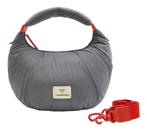 LES VISIONNAIRES Unio Kitzbuehel S Handtasche S 35 cm grau - Elegante Handtasche im kompakten Format, ideal für den Alltag. Hochwertige Verarbeitung und stilvolles Design machen sie zum perfekten Begleiter.