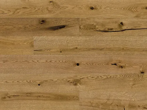 Barlinek Eiche Biscotti Parkett 220x18cm mit Klicksystem - Hochwertige Landhausdiele aus Eiche, geschliffen und matt lackiert. Ideal für stilvolle Wohnräume mit einfacher Klick-Verbindung für eine schnelle und unkomplizierte Verlegung.