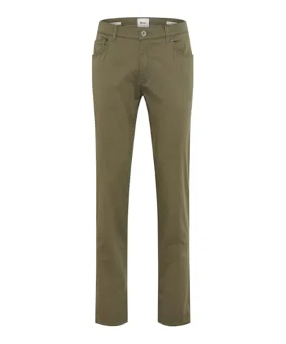 Brax Herren Five-Pocket-Hose Style CADIZ in Oliv in grün von Brax