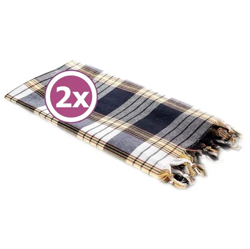 Strandtücher Schwarz von Carenesse