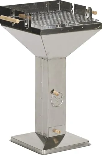 TrendLine Trichtergrill Miami Edelstahl – Hochwertiger Edelstahl Grill mit Trichterfunktion - Grills, ideal für ein gleichmäßiges Grillvergnügen und einfache Reinigung dank hochwertigem Edelstahl.