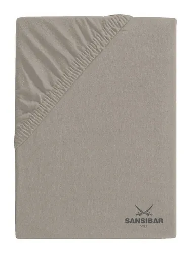 Sansibar Sylt Premium Topper-Spannbettlaken - Bettlaken für Matratzen bis 15 cm Höhe, mit hochwertigem Rundumgummi für einen faltenfreien Sitz und aus dicker, langlebiger Baumwolle. Ideal für Boxspringbetten und Topper.
