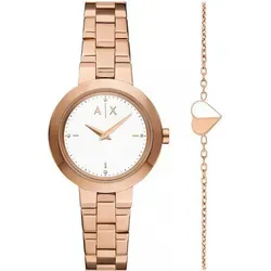 Damen-Set ARMANI EXCHANGE AX7175SET Pink Gold Fashion
