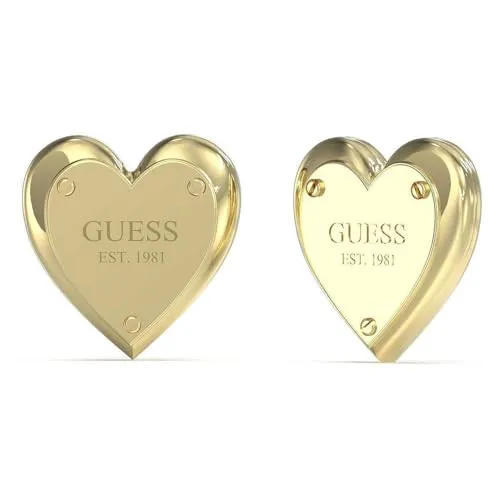 Damen-Ohrstecker Guess All You Need Is Love aus Stahl von GUESS