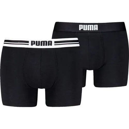 PUMA Herren Unterhose EVERYDAY PLACED LOGO BOXER 2P