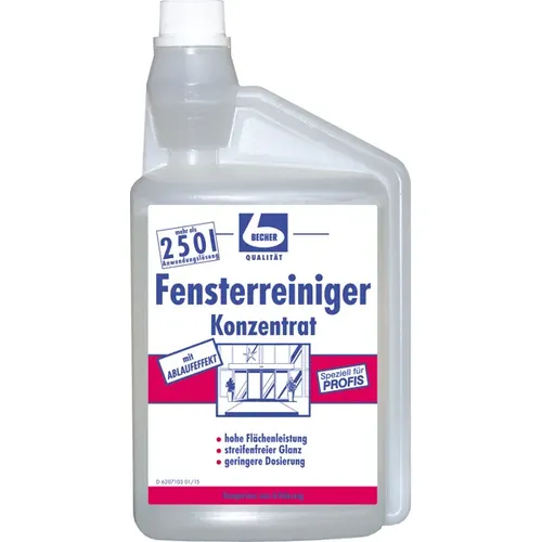 Dr. Becher Fensterreiniger Konzentrat 1 L