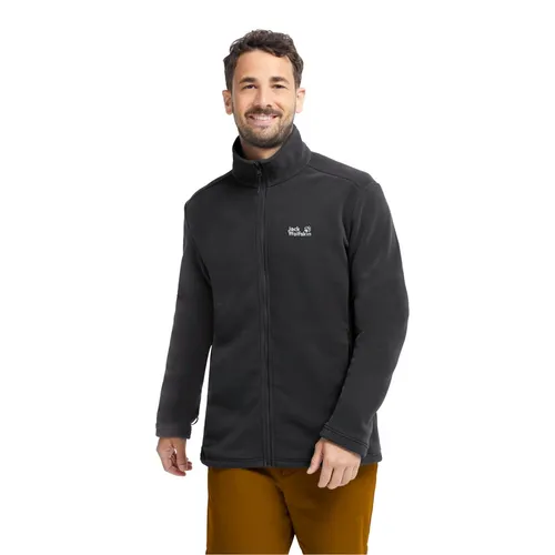 Jack Wolfskin Taunus 200 Full Zip M Fleecejacke für Herren, Schwarz, 2XL - Die TAUNUS 200 Full Zip M von Jack Wolfskin ist eine vielseitige Fleecejacke für Herren, ideal für Alltag und Wanderungen. Mit 3-in-1-Reißverschluss und zwei praktischen Taschen bietet sie Komfort und Flexibilität.