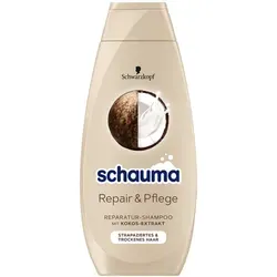 Schauma Repair und Pflege Reparatur Shampoo mit Kokos Extrakt 400ml