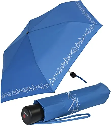 Knirps® Taschenregenschirm 4Kids reflective in blau von Knirps®