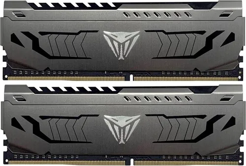 Viper Steel DIMM 32 GB DDR4-3600 Dual-Kit - Arbeitsspeicher mit 32 GB Kapazität (2x 16 GB), optimiert für hohe Leistung und INTEL XMP Unterstützung für Gaming und kreative Anwendungen.