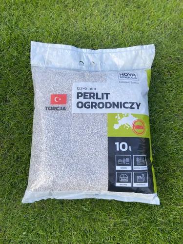 Perlite NovaMinerals Perlit für den Gartenbau Agriperl (0,2-6 mm) 10 L Beutel
