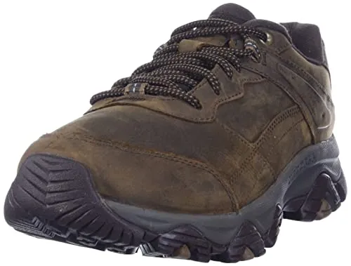 Merrell Herren Moab Adventure 3 Wanderschuh, Earth, 43.5 EU - Hochwertige Wanderschuhe mit 100% recycelten Materialien, stoßdämpfender Merrell Air Cushion und Vibram Gummisohle für optimalen Grip und Komfort beim Wandern.