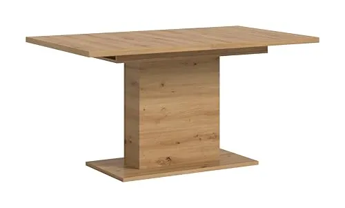 Esstisch ausziehbar Moritz - Esstisch ausziehbar, Maße: 150 cm x 76 cm, bietet Platz für 6-8 Personen. Modernes Design bringt Natürlichkeit und Luxus in Ihr Zuhause.